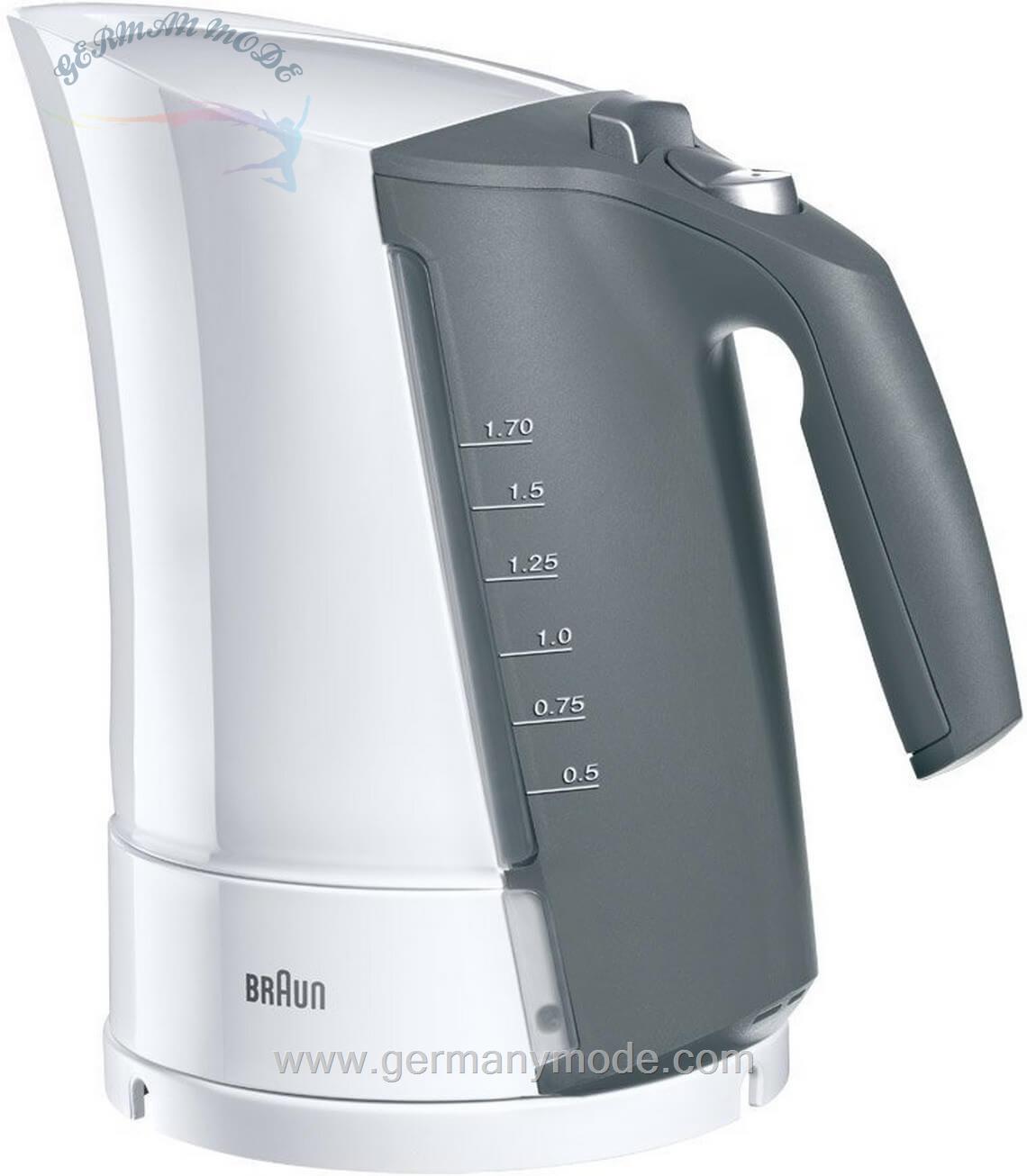 کتری برقی براون آلمان Braun Multiquick 5 WK 500 1,6 Ltr. Weiß