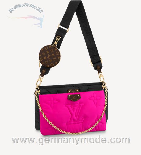 کیف دوشی زنانه لویی ویتون فرانسه LOUIS VUITTON MAXI MULTI POCHETTE ACCESSOIRES M58980