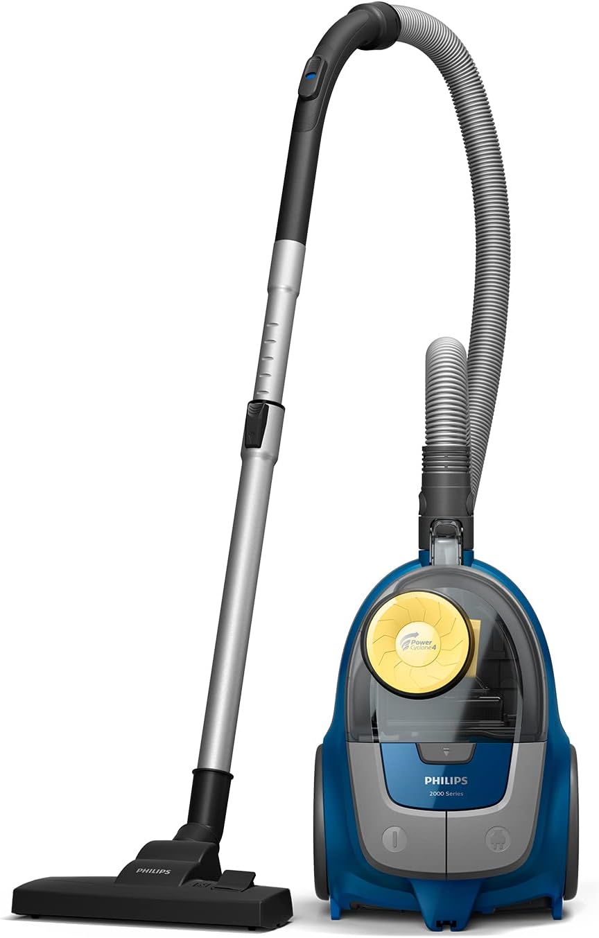 جارو برقی بدون کیسه فیلیپس هلند Philips XB2125/09 جاروبرقی 850 واتی با فیلتر هوای فوق العاده تمیز و نازل چند منظوره