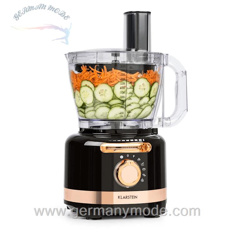 مخلوط کن خرد کن رنده برقی چندکاره کلارشتاین آلمان Klarstein Luca Multifunktionsmixer Standmixer, , Powermixer 3 Liter 1000 watt Schwarz