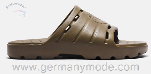 صندل مردانه زنانه تیمبرلند آمریکا TIMBERLAND GET OUTSLIDE UNISEX SANDAL IN GREIGE