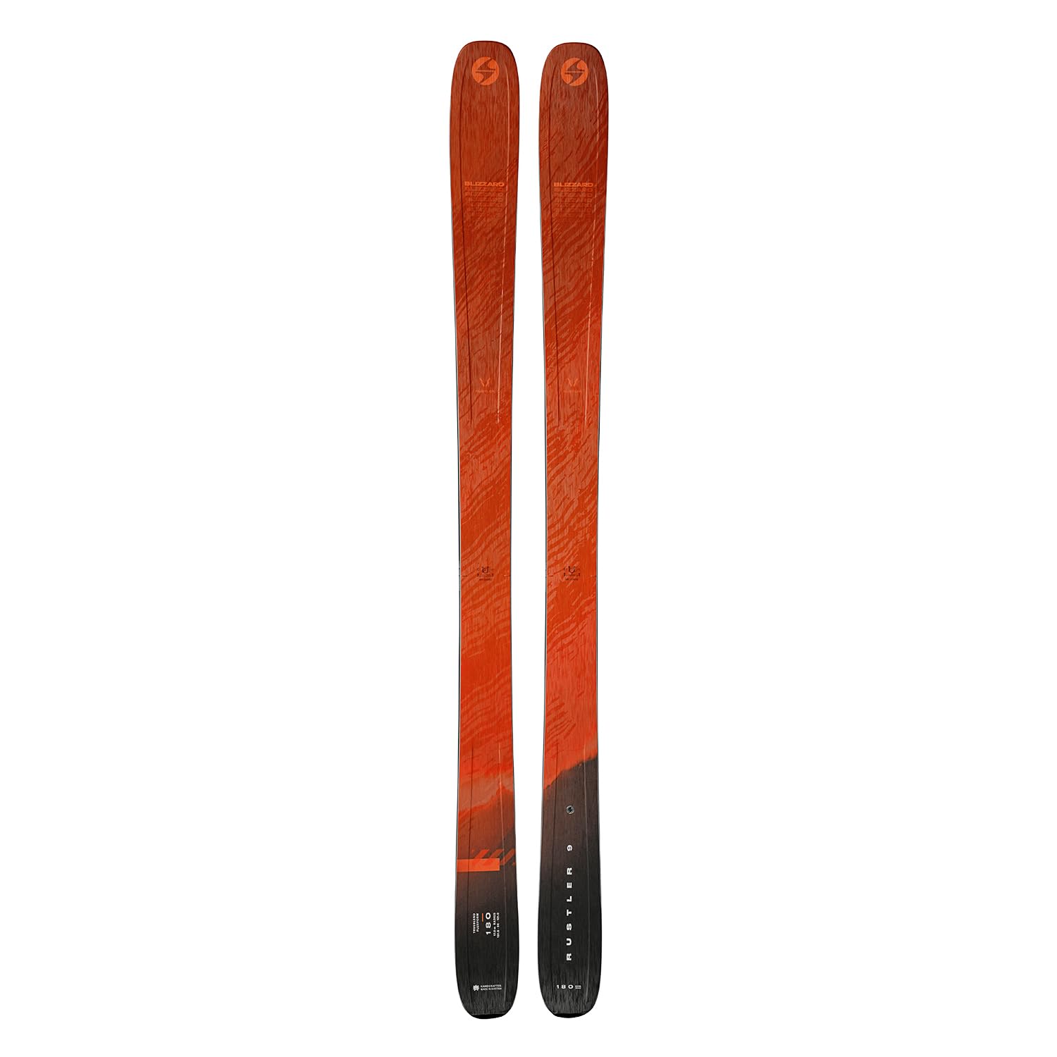اسکی مردانه Blizzard Rustler 9 Orange (بدون ضمیمه) - سایز 168 - نارنجی
