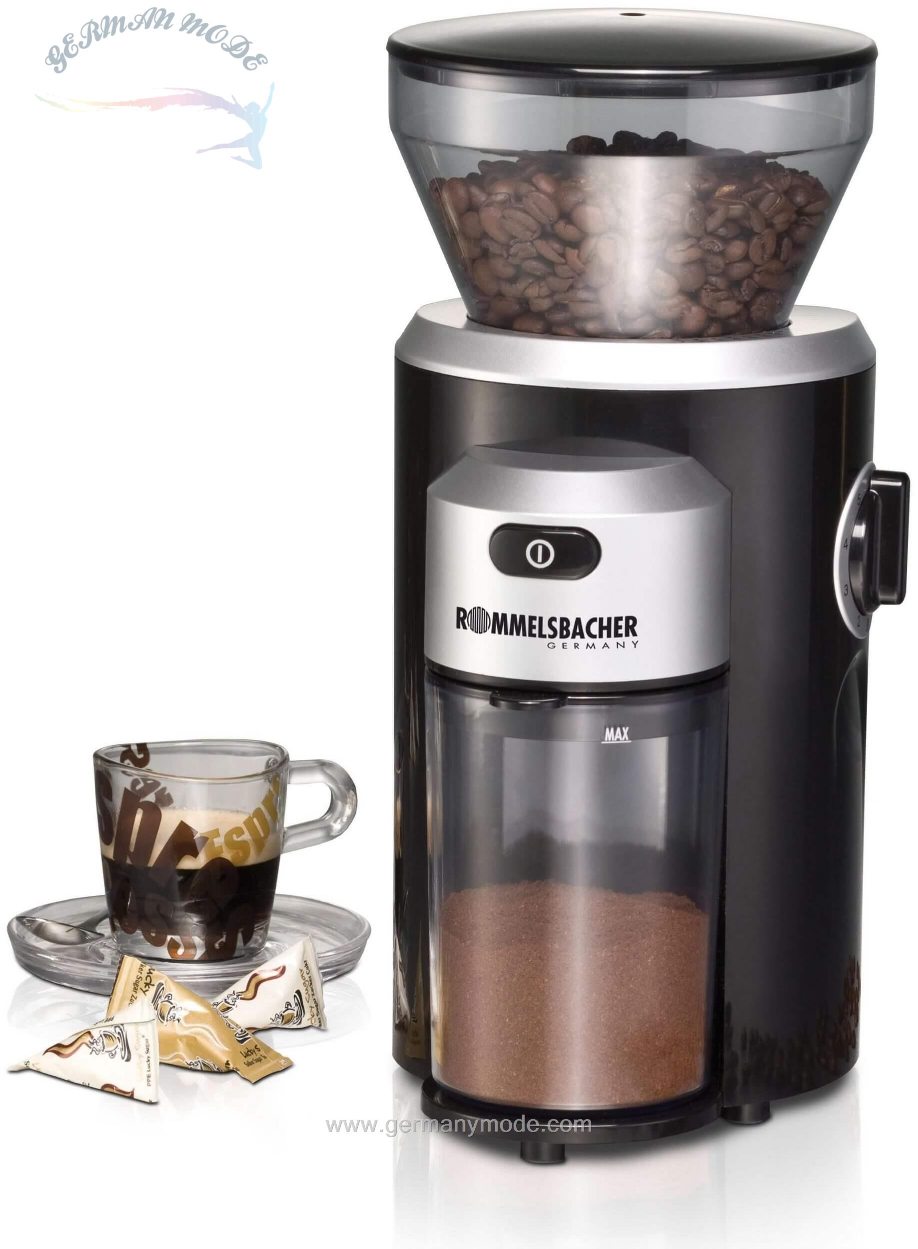 آسیاب برقی قهوه روملزباخر آلمان Rommelsbacher Kaffeemühle EKM 300