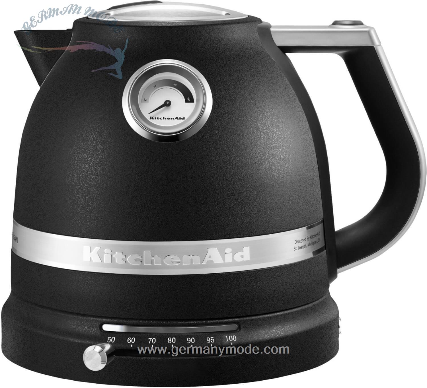 کتری برقی کیچن اید آمریکا KitchenAid Artisan 5KEK1522 1,5 Ltr. EBK gusseisen-schwarz
