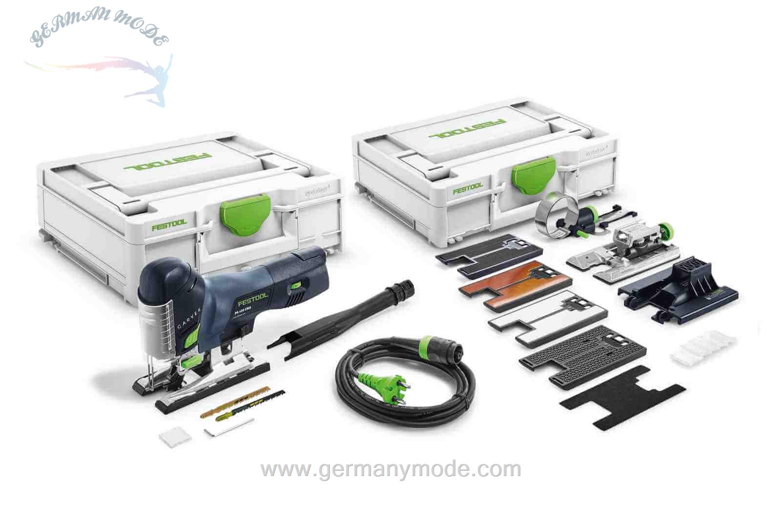 اره عمود بر ست فستول آلمان Festool Pendelstichsäge CARVEX PS 420 EBQ-Set-576176