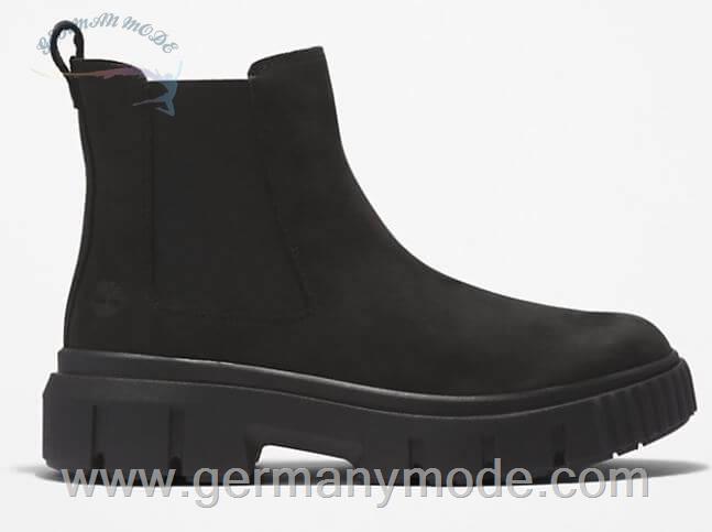 بوت زنانه تیمبرلند آمریکا TIMBERLAND GREYFIELD CHELSEA BOOT FOR WOMEN IN BLACK