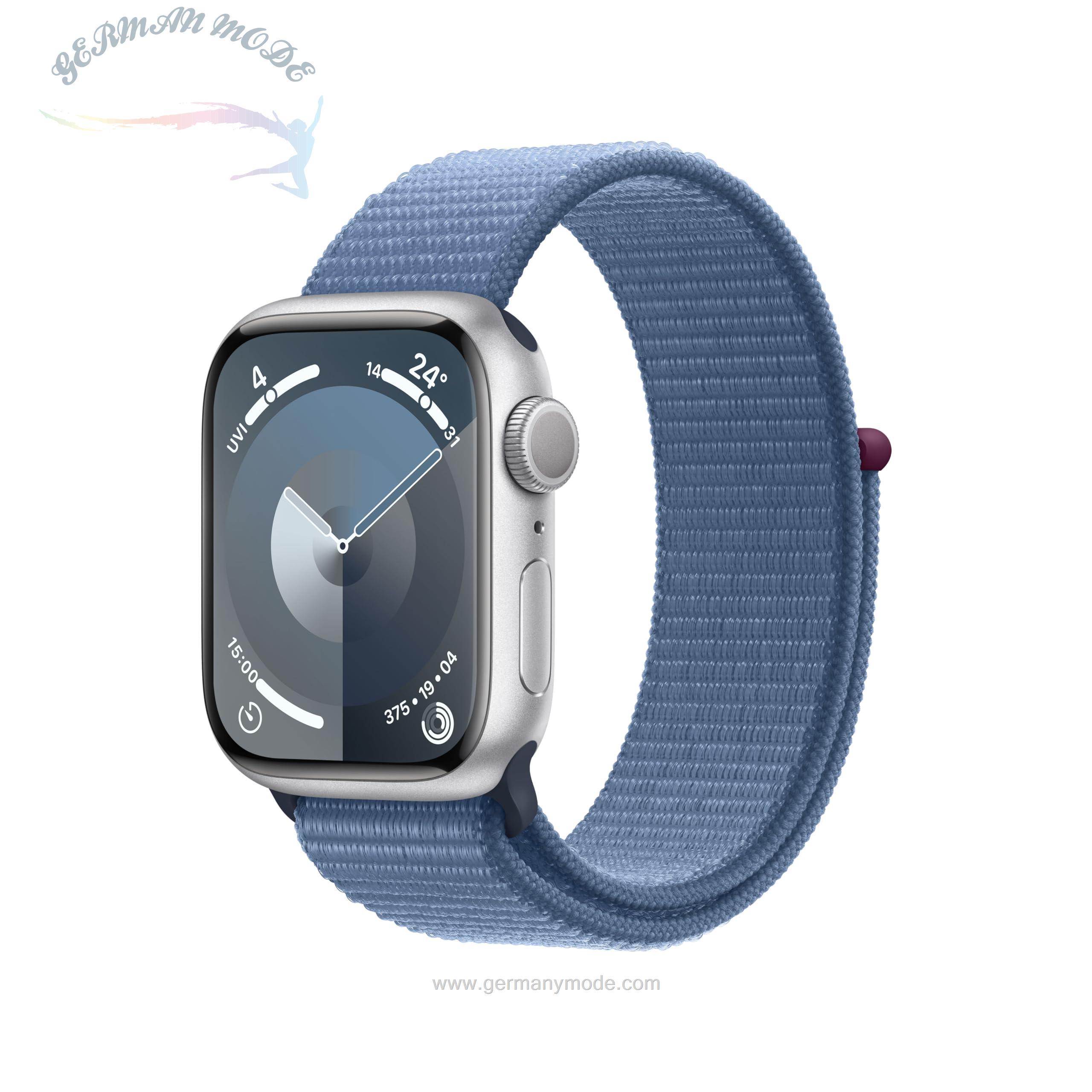 ساعت هوشمند اپل واچ اورجینال Apple Watch Series 9 (GPS, 41 mm) Smartwatch mit Aluminiumgehäuse in