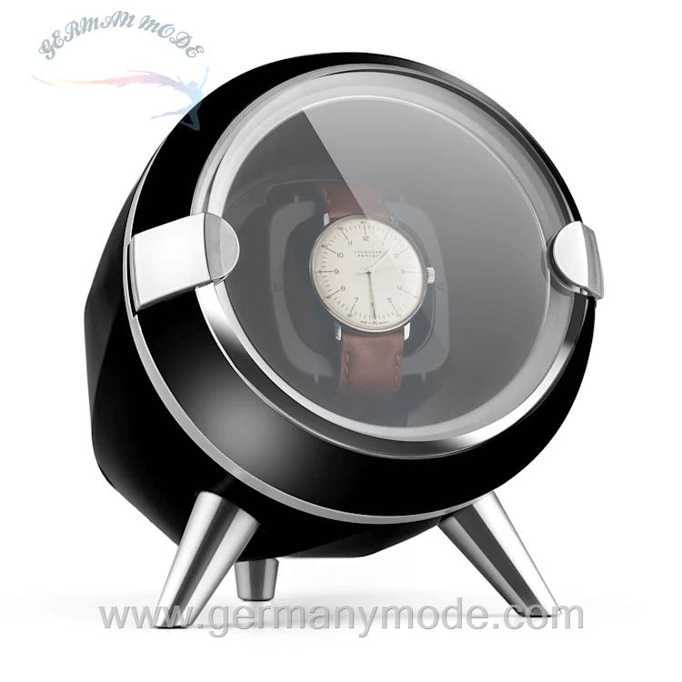 جعبه ساعت مچی و نگهدارنده شارژ اتوماتیک کلارشتاین آلمان Klarstein Sindelfingen Uhrenbeweger Schwarz