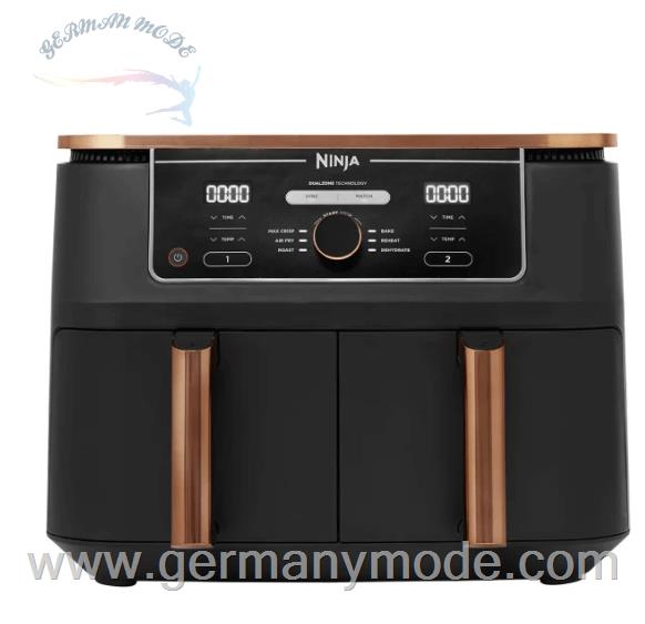 سرخ کن هوا پز دو قلو نینجا آمریکا Ninja Foodi MAX Dual Zone Heißluftfritteuse AF400EUDBCP