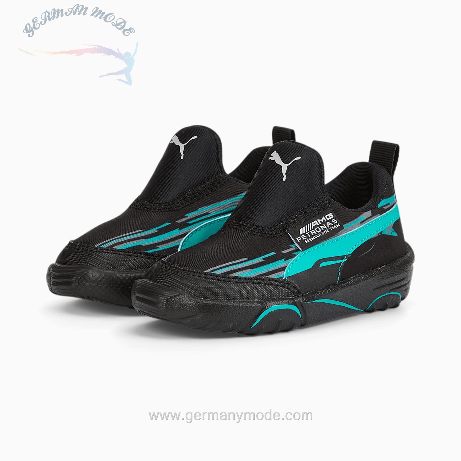 کتانی موتور سواری کودک پوما آلمان PUMA Mercedes-AMG Petronas Formel 1 Bao Kart Motorsportschuhe Babys-307244_02