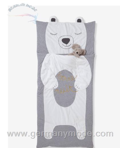 کیسه خواب کودک ورت فرانسه Vertbaudet Kinder Schlafsack Teddy - hellgrau