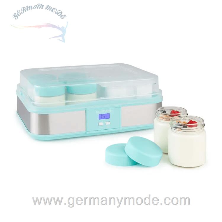 ماست ساز کلارشتاین آلمان Klarstein Gaia Greek Joghurt-Maker Joghurtbereiter Pastellblau