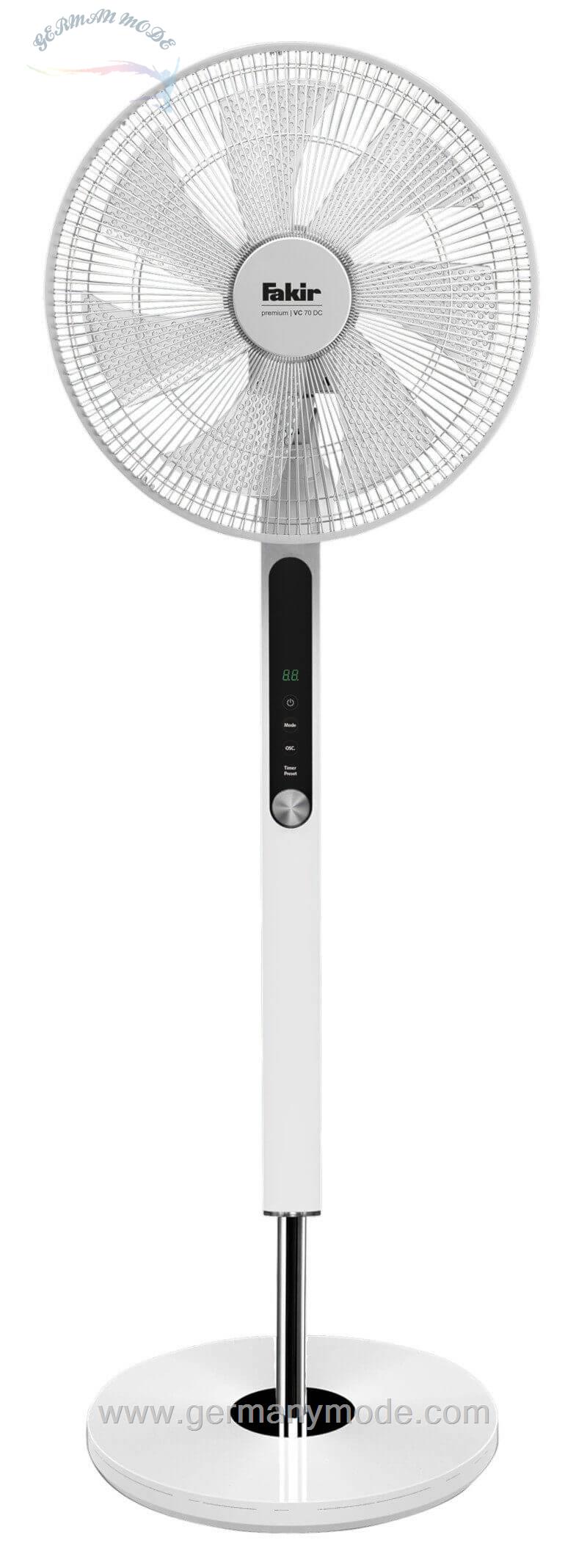 پنکه برقی پایه دار فاکیر FAKIR Standventilator Standventilator premium VC 70 DC oszillierend