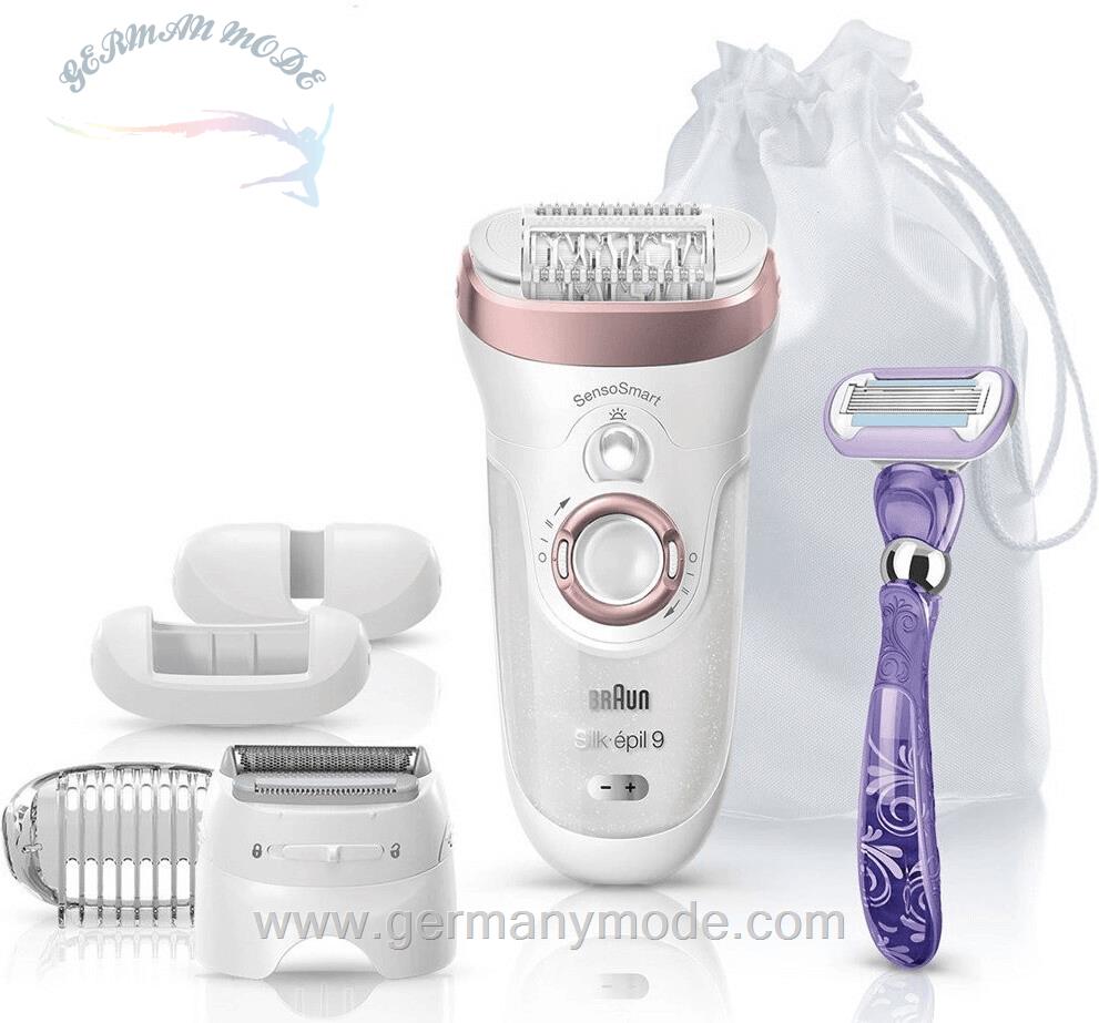 اپیلاتور مرطوب خشک براون آلمان Braun Silk épil 9 870 SensoSmart