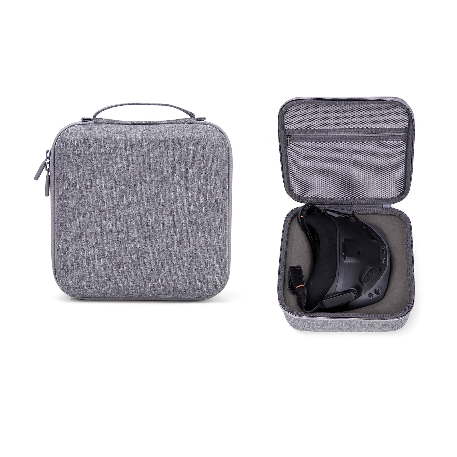 کیف حمل SAMTN برای عینک DJI Goggles N3، کیف مسافرتی، کیف محافظ، خاکستری