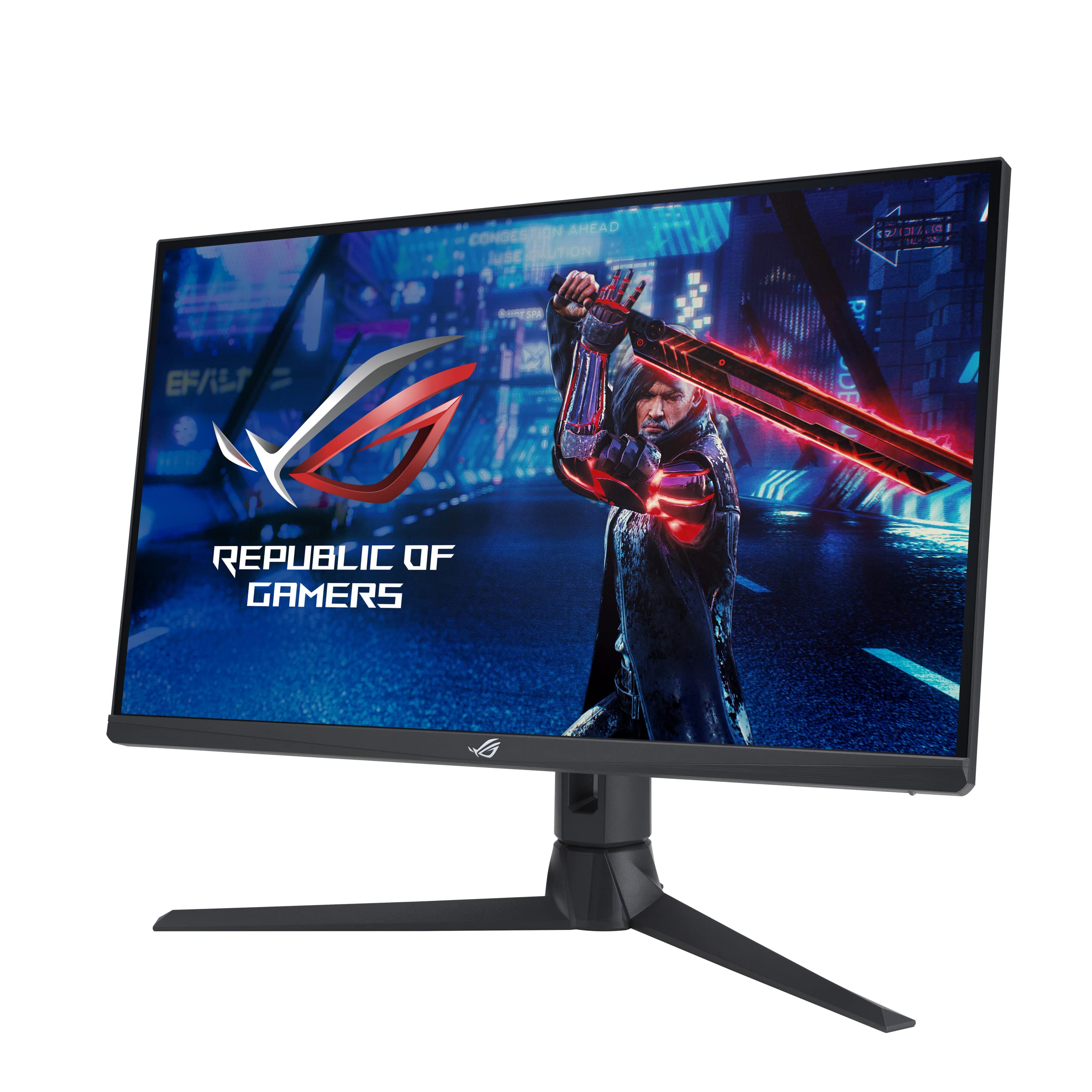ASUS ROG Strix XG27AQMR - 27 Zoll WQHD Gaming مانیتور - 300 هرتز، 1 میلی‌ثانیه GtG، G-Sync سازگار و FreeSync، ورودی GameFast، DisplayHDR 600 - پنل IPS سریع، 16:9، 2560x1440-DPH، HDMI، USB صفحه نمایش 27 اینچی WQHD HDR 600 300 هرتز Fast-IPS