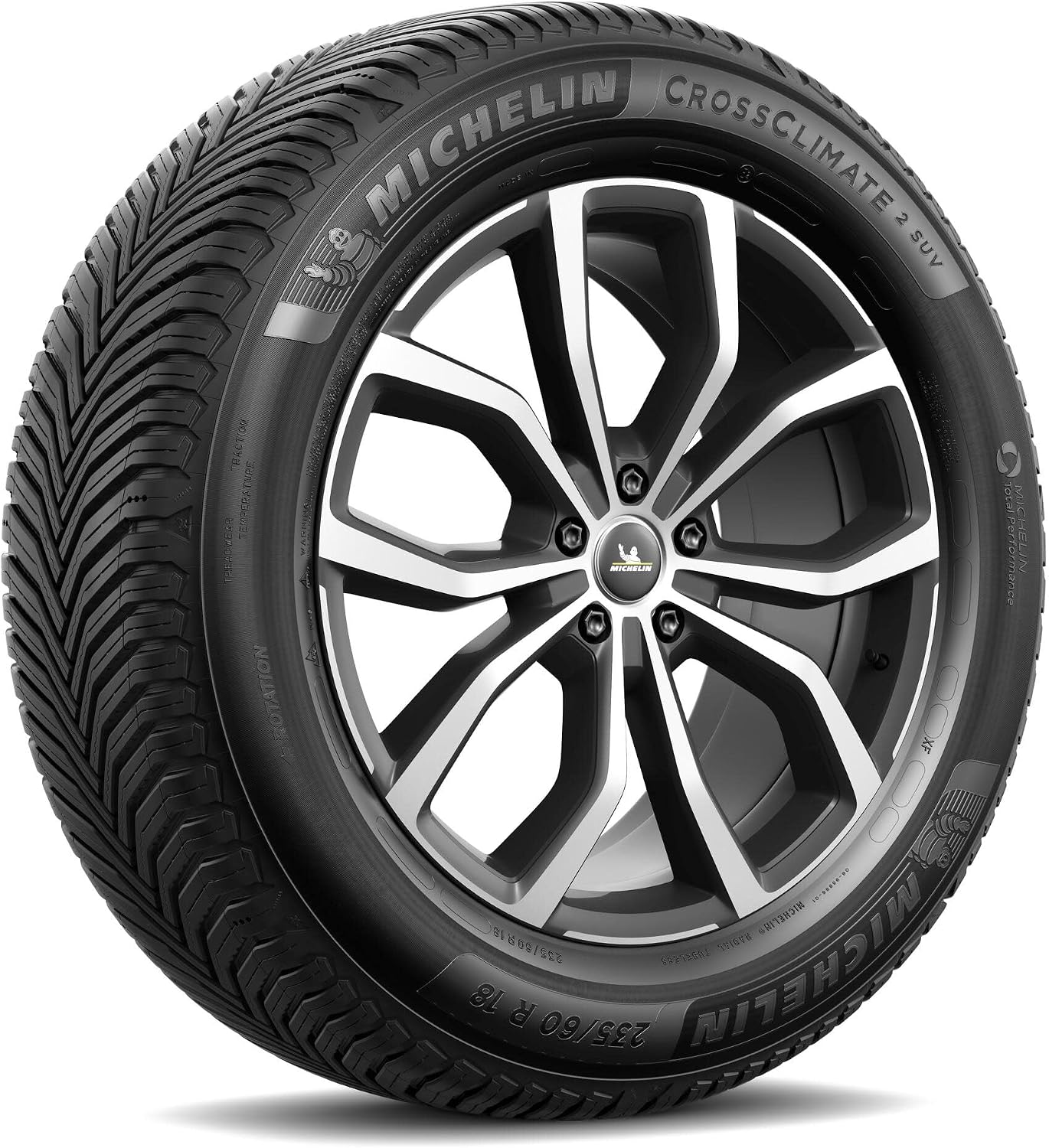 لاستیک خودرو میشلن Reifen Allwetter Michelin CROSSCLIMATE 2 SUV 225/50R18 95V SUV