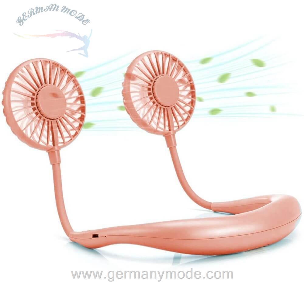 پنکه شارژی گردنی فوچینزن Fortunesn Mini USB-Ventilator Tragbarer Ventilator