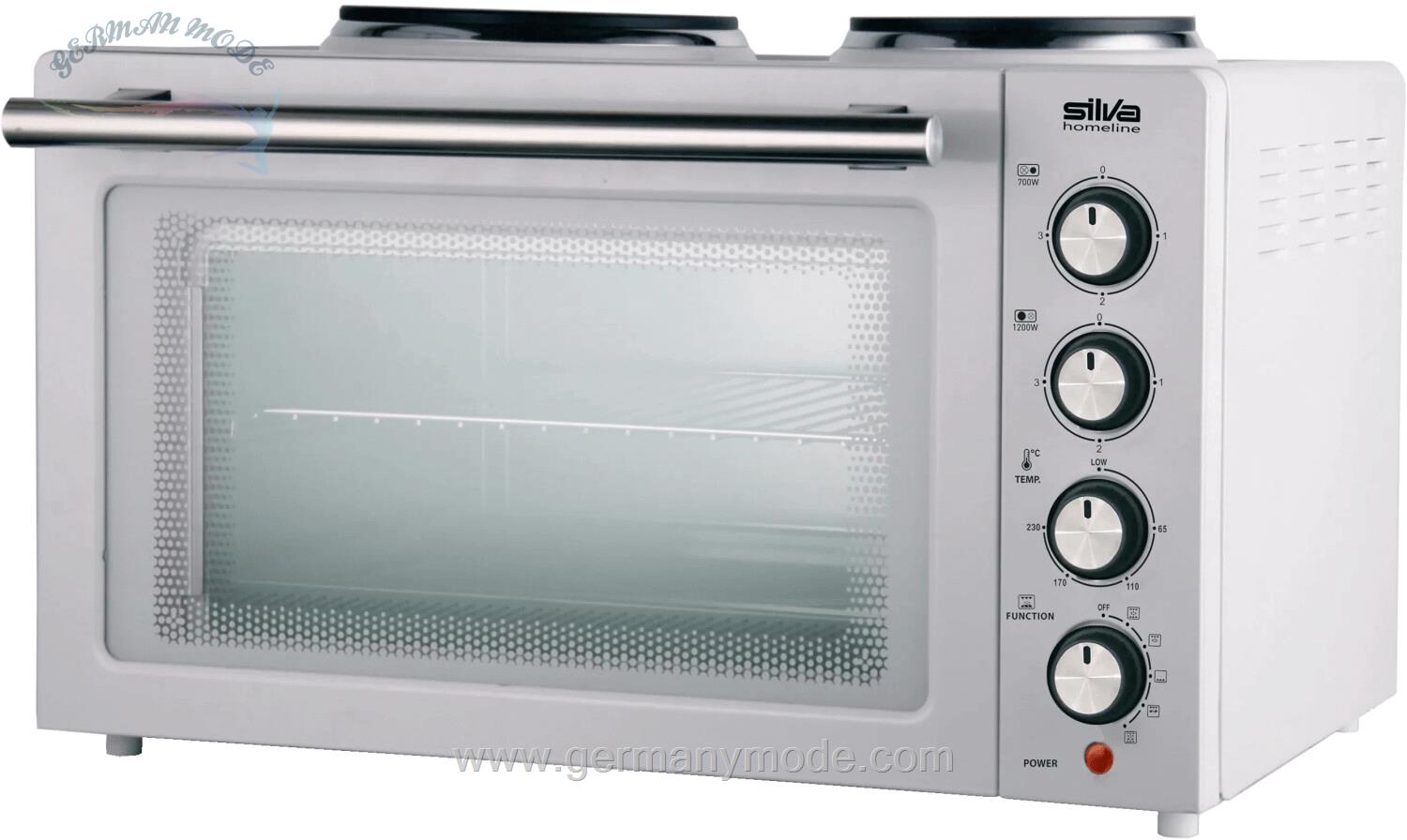 مینی فر 30 لیتری و اجاق برقی سیلوا Silva Homeline KK 2900