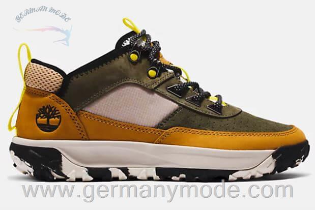 کفش پیاده روی زنانه تیمبرلند آمریکا TIMBERLAND GREENSTRIDE MOTION 6 LOW HIKER FOR WOMEN IN YELLOW