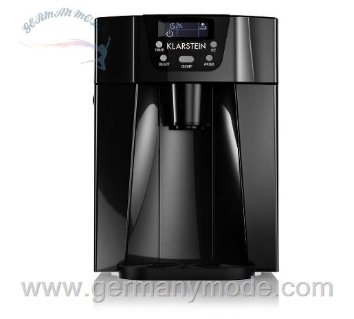 یخ ساز کمپرسوردار رومیزی کلارشتاین آلمان Klarstein Ice Volcano 2G 2GB schwarz