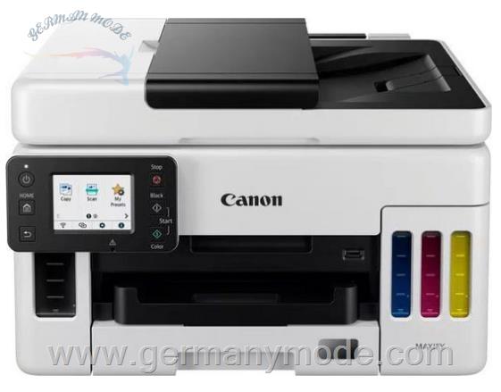 پرینتر چند کاره جوهر افشان رنگی کانن ژاپن Canon MAXIFY GX6050 Tintenstrahldrucker, (LAN (Ethernet), WLAN (Wi-Fi)