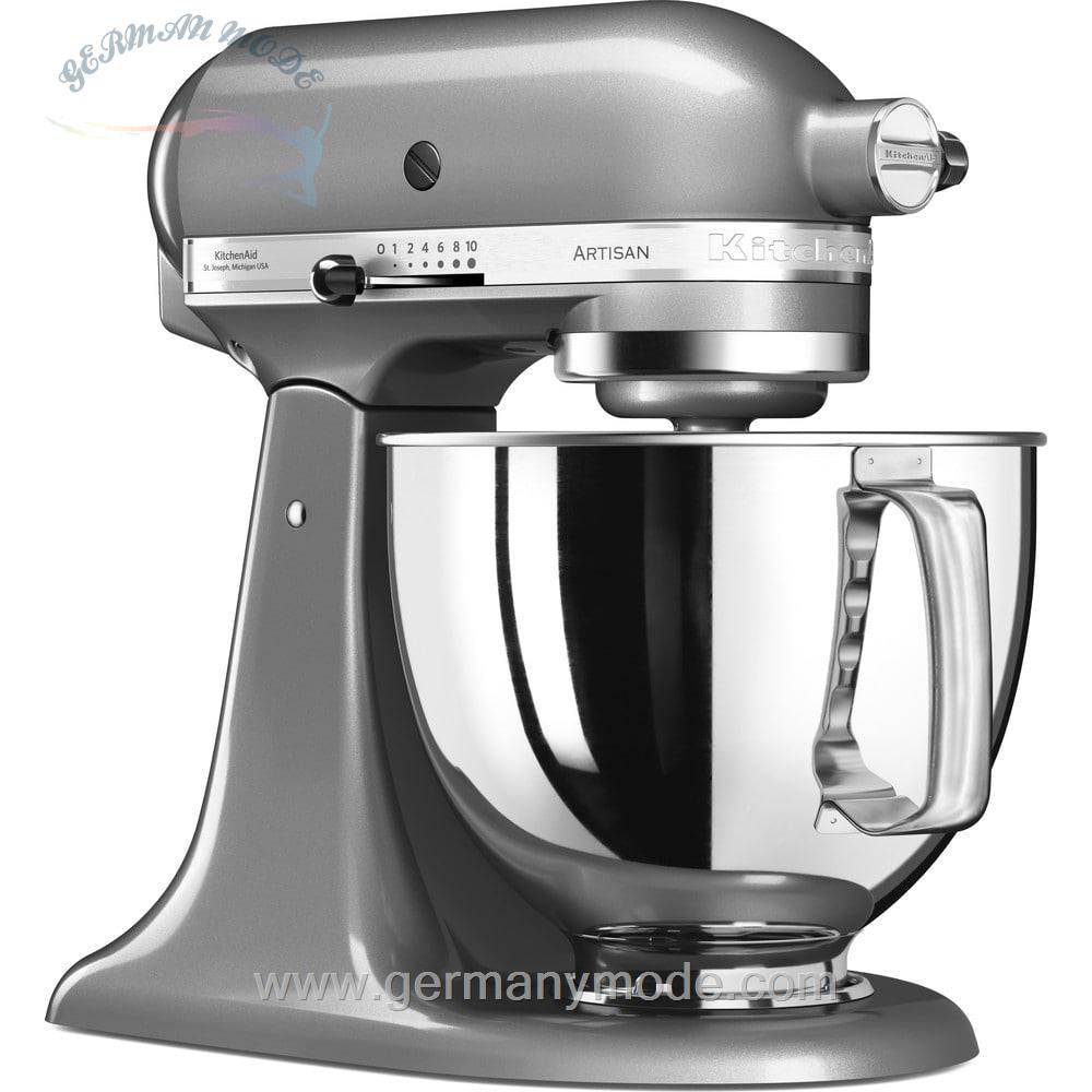 غذا ساز همه کاره کیچن اید آمریکا KitchenAid KÜCHENMASCHINE KIPPBARER MOTORKOPF 4,8L - ARTISAN 5KSM125-Kontur silber