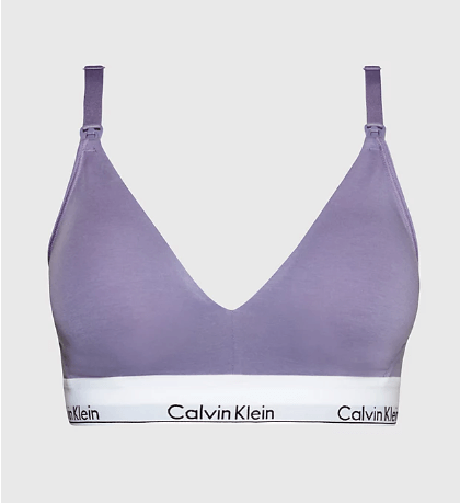 سوتین بارداری شیردهی کلوین کلین آمریکا Calvin Klein Schwangerschafts Und Still BH Modern Cotton Splash Of Grape 000QF6218EAIP