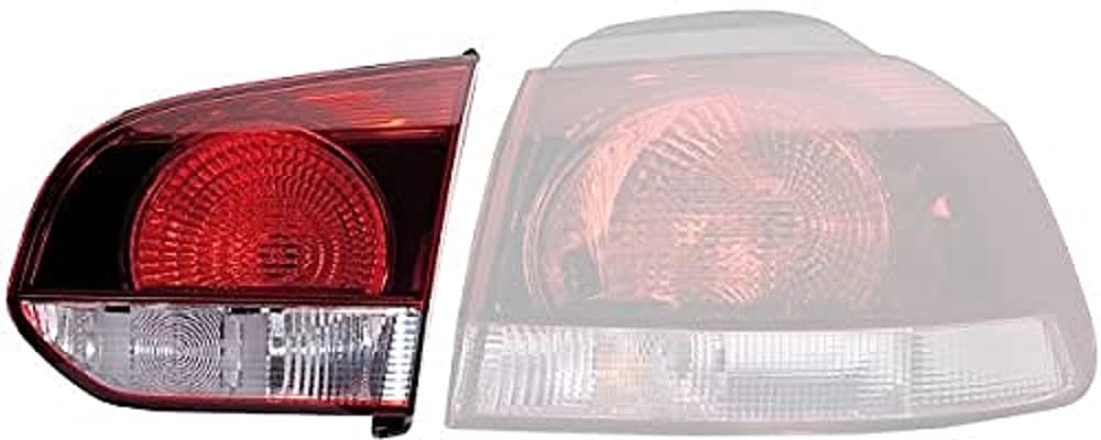چراغ خطر عقب خودرو HELLA 2TZ 009 923-141 - لامپ - شفاف/قرمز - قسمت داخلی - برای VW Golf VI (5K1) - Basic، Highline - برای ترافیک سمت راست - تکی سمت راست