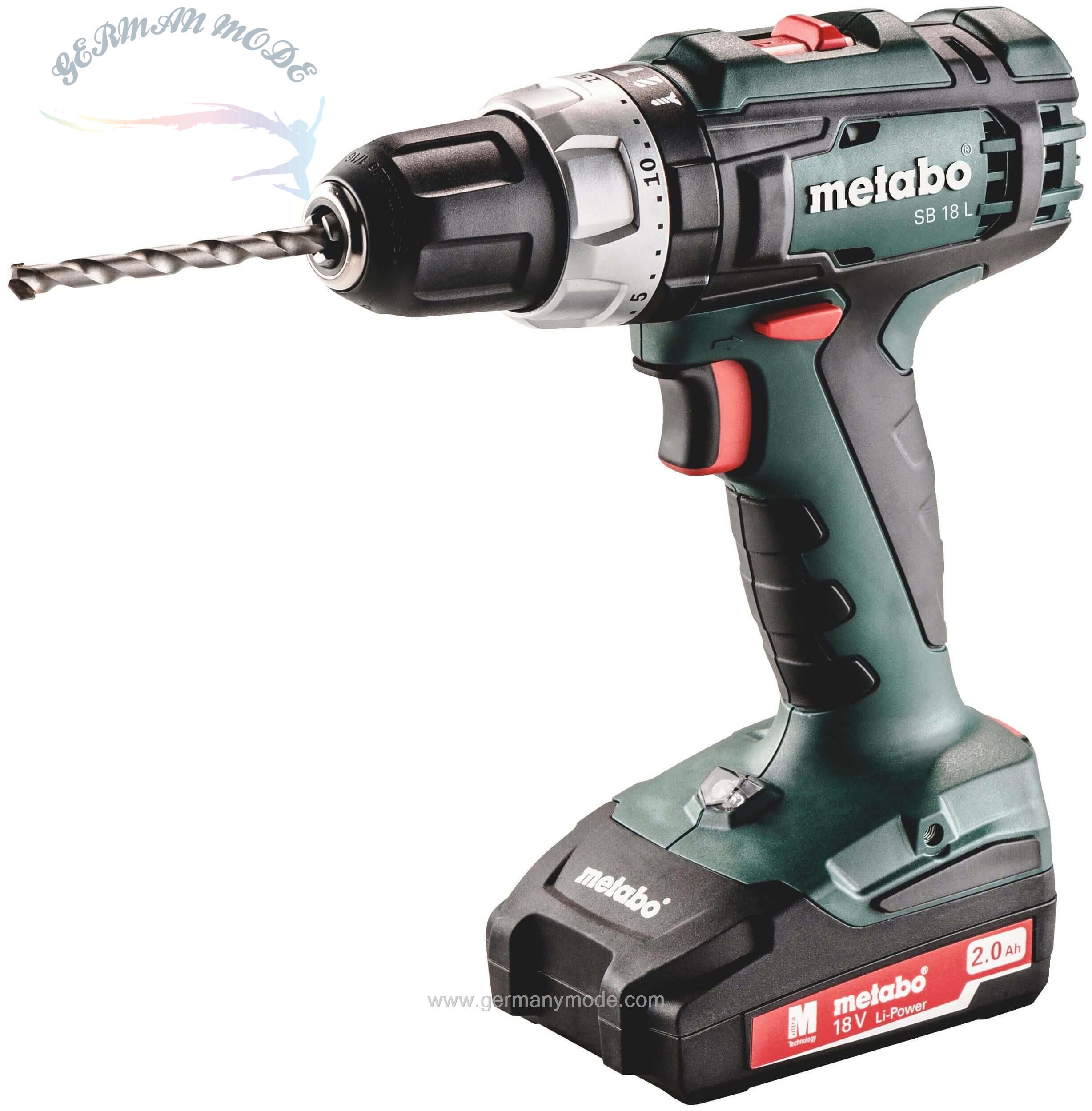 دریل پیچ گوشتی شارژی متابو مدل metabo SB 18 L