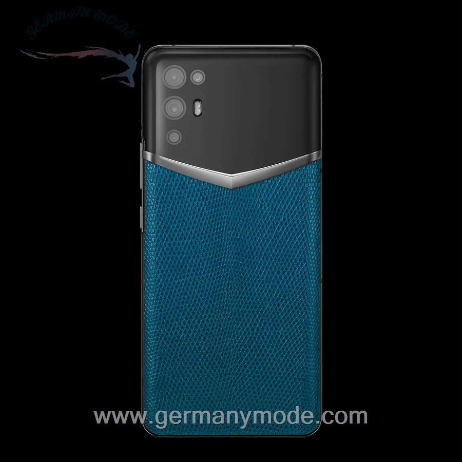 گوشی موبایل آی ورتو انگستان IVERTU Lizard Leather Dodger Blue