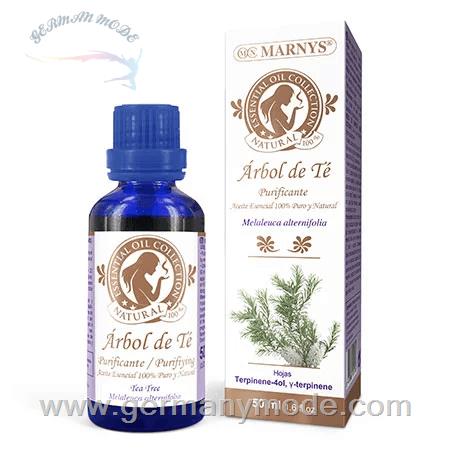 اسانس درخت چای ضد باکتری مناسب انواع پوست مارنیس اسپانیا MARNYS Purifying Tea Tree Essential Oil 50 ml AP203