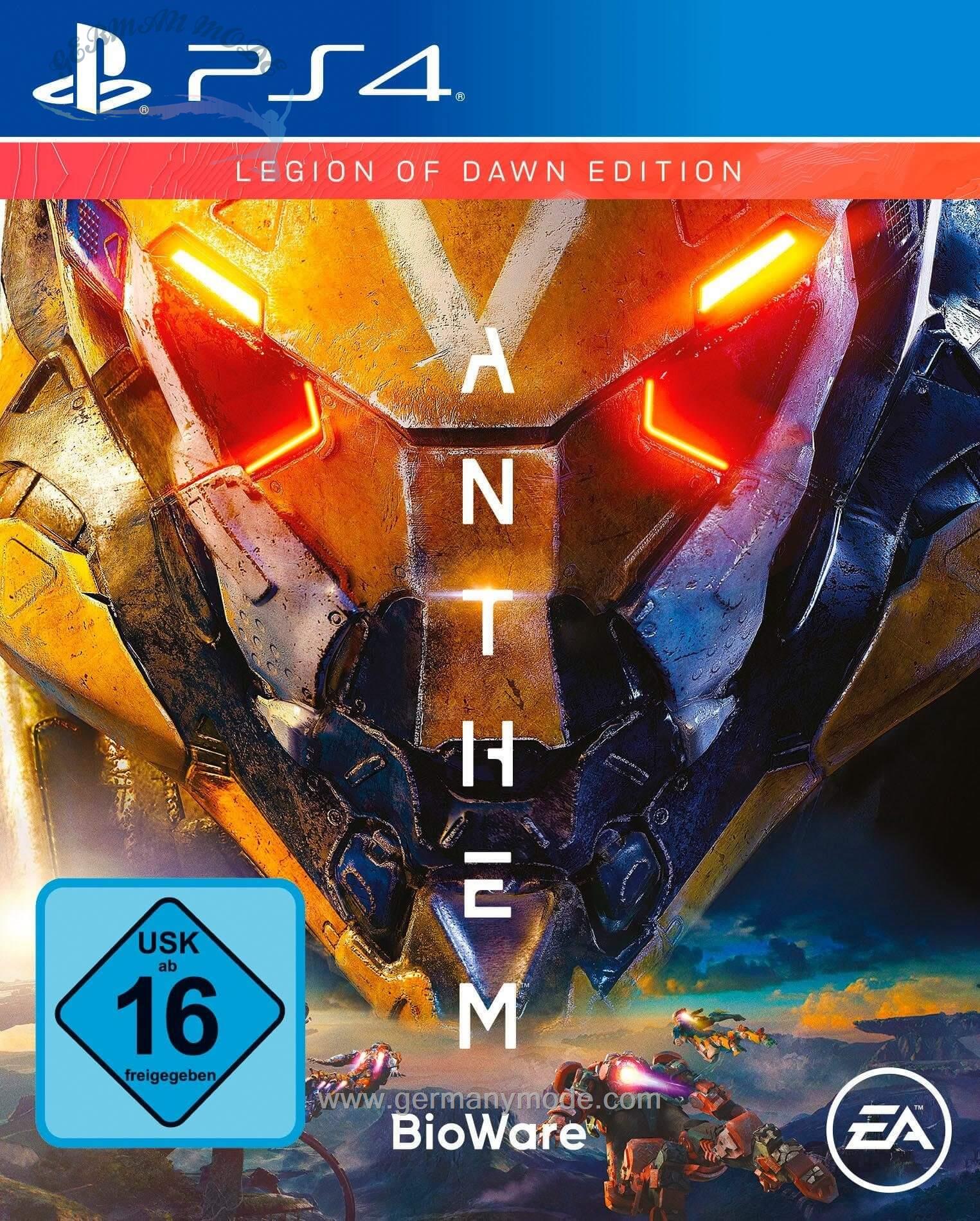 سی دی بازی پلی استیشن Anthem Legion of Dawn Edition