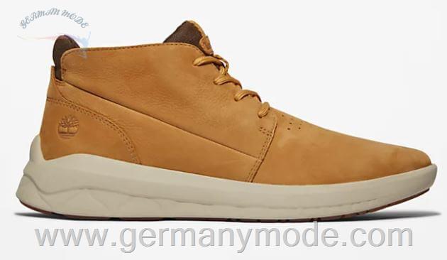 نیم بوت مردانه تیمبرلند آمریکا TIMBERLAND BRADSTREET ULTRA CHUKKA BOOTS FOR MEN IN YELLOW