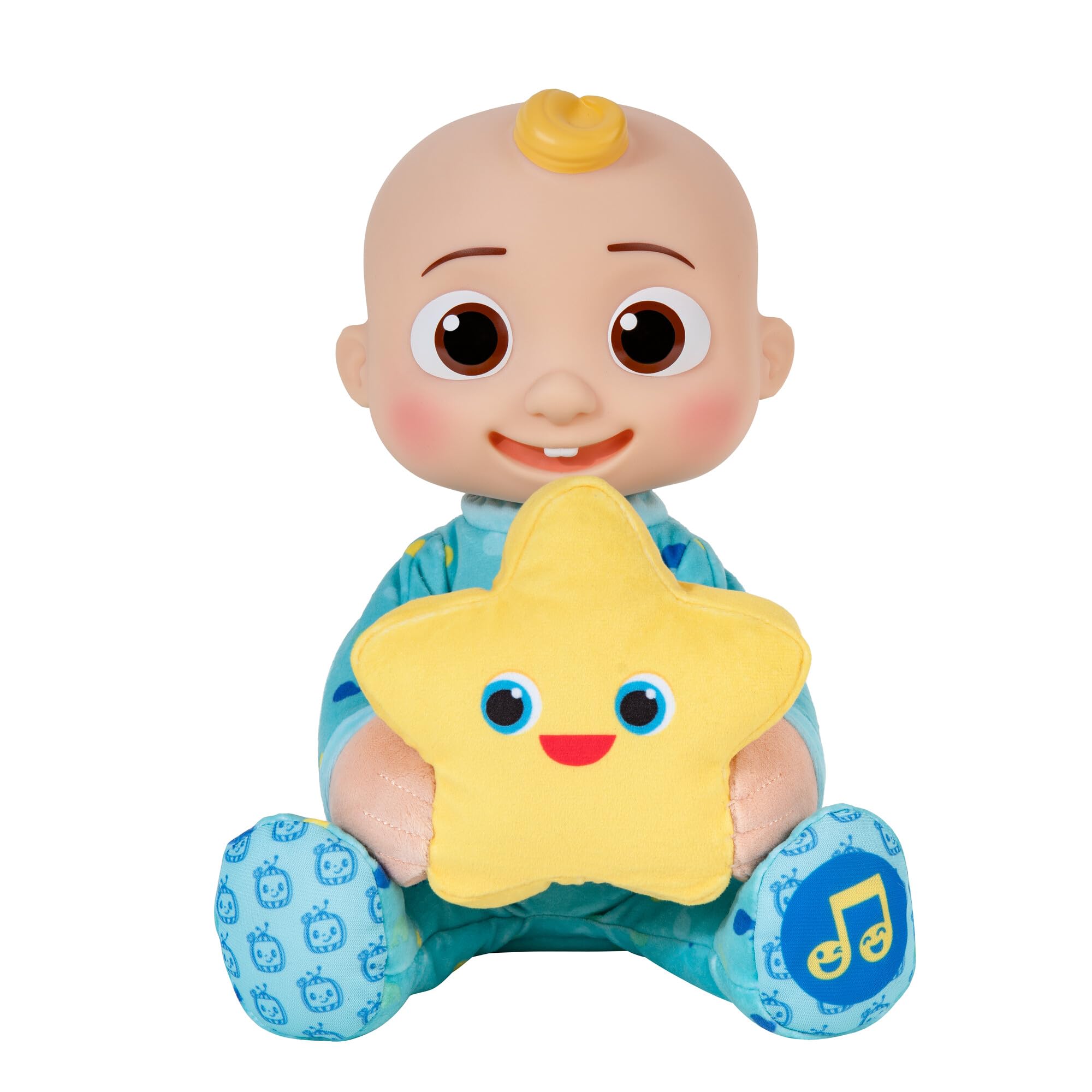 خرید از آمازون - CoComelon Peek-A-Boo JJ 10 اینچی مخمل خواب دار - دارای آهنگ، عبارات و صداهای مورد علاقه - بازی Peek-A-Boo با JJ - انحصاری آمازون - اسباب بازی های پیش دبستانی و کودکان