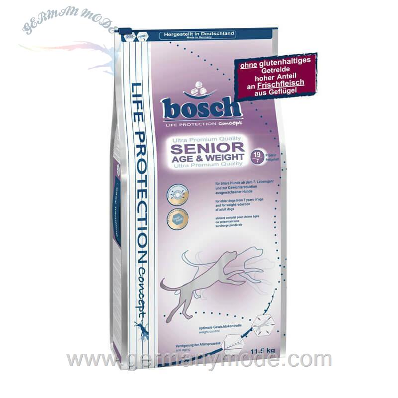 غذا خشک سگ بزرگسال بوش آلمان Bosch Senior Age- Weight 11-5kg