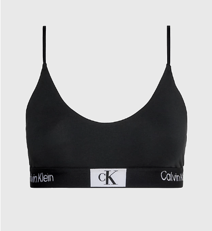 نیم تنه زنانه کلوین کلین آمریکا Calvin Klein String Bralette CK96 Black 000QF7216EUB1