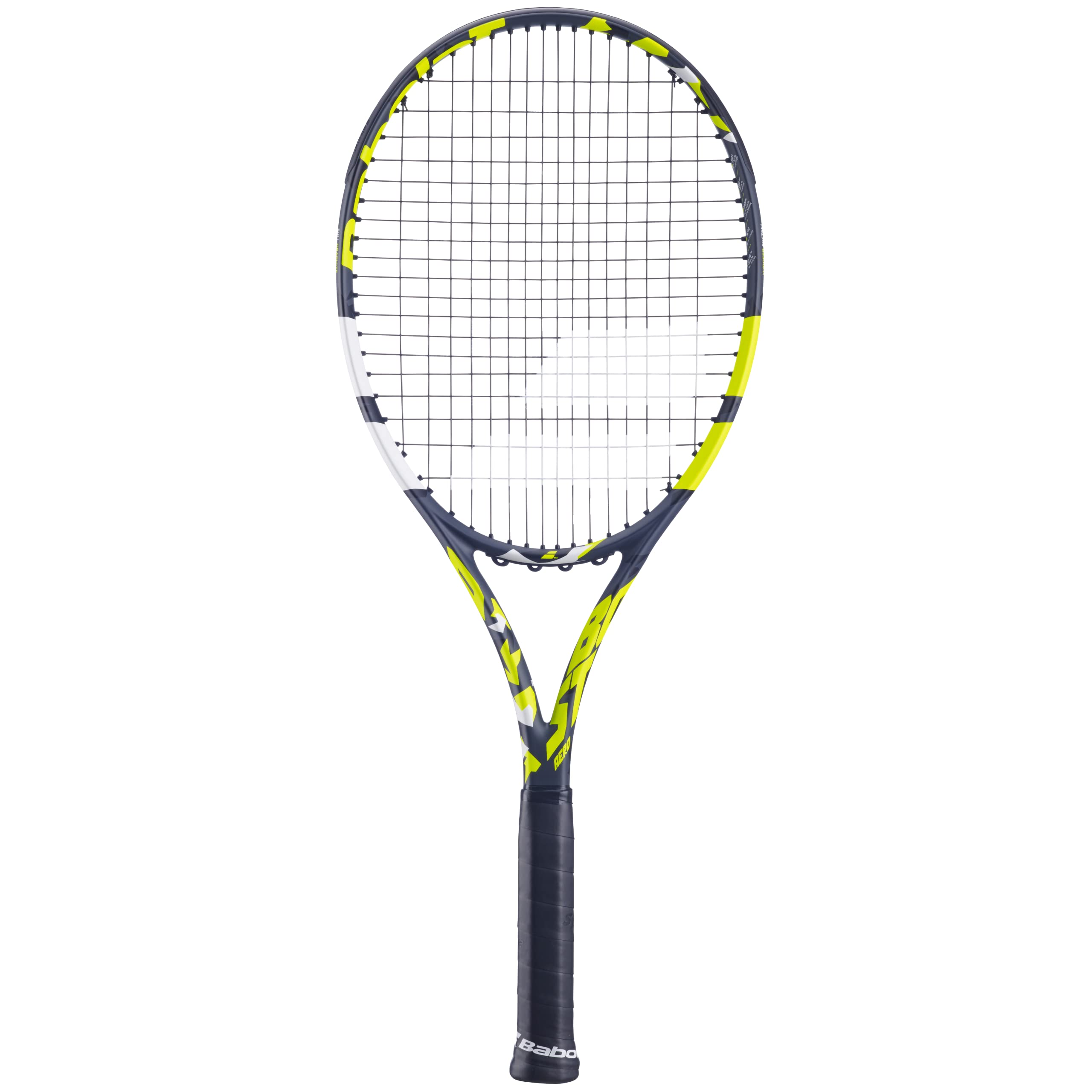 خرید از آمازون - Babolat - راکت تنیس برای بزرگسالان Boost Aero - راکت سبک وزن برای زنان یا مردان - بند و قاب ساخته شده از گرافیت برای سبکی و قدرت هنگام بازی - رنگ: خاکستری/زرد 0