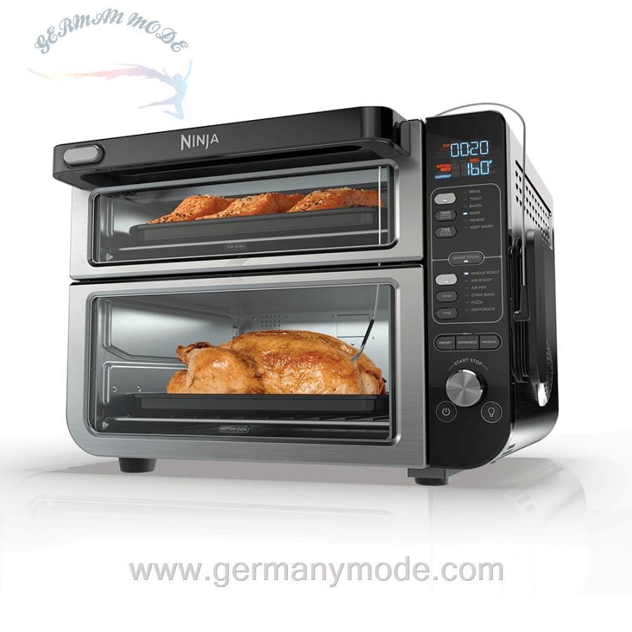 فر سرخ کن دو طبقه با دماسنج نینجا آمریکا Ninja Double Oven Air Fryer Oven With Foodi Thermometer DCT451