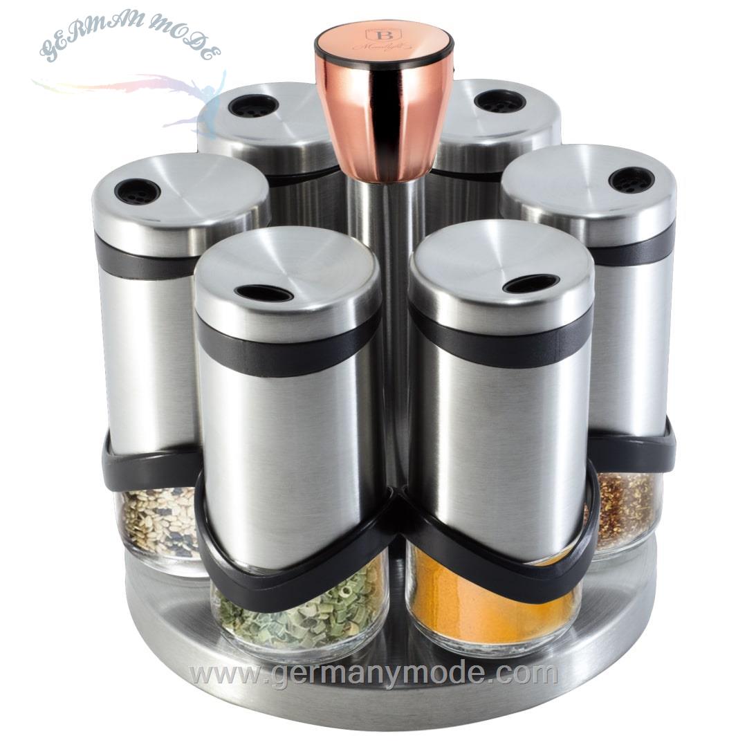 ست قفسه ادویه برلینگر هاوس مجارستان Berlinger Haus Spice Rack Set BH/1992 Moonlight Collection