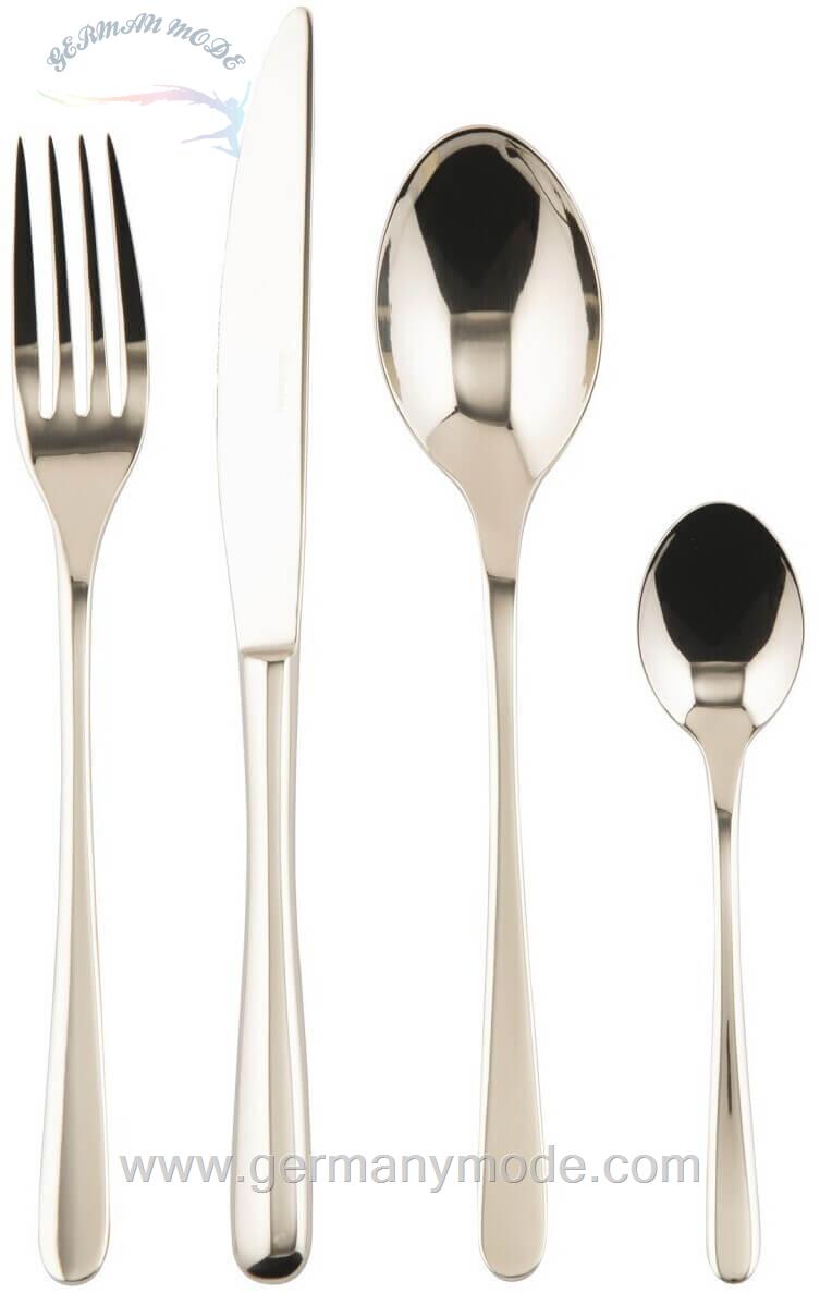 سرویس قاشق چنگال 24 پارچه سامبونت ایتالیا Sambonet Taste 24-teilig champagner