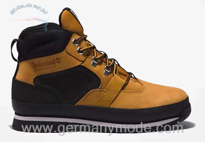کفش کوهنوردی ضد آب مردانه تیمبرلند آمریکا TIMBERLAND EURO HIKER CHUKKA BOOTS FOR MEN IN YELLOW