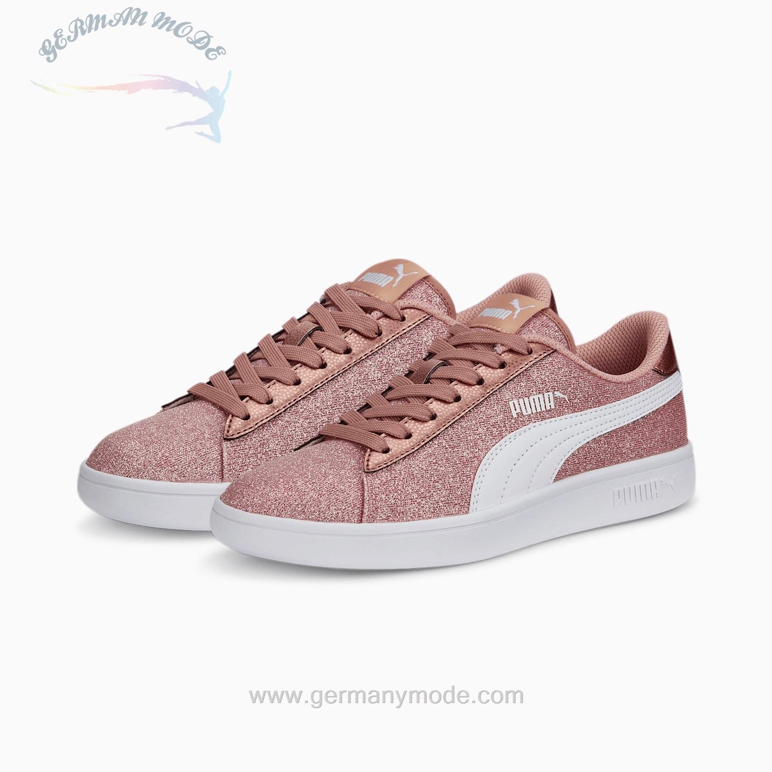 کتانی دخترانه پوما آلمان PUMA Smash v2 Glitz Glam Jugend Sneakers-367377_29