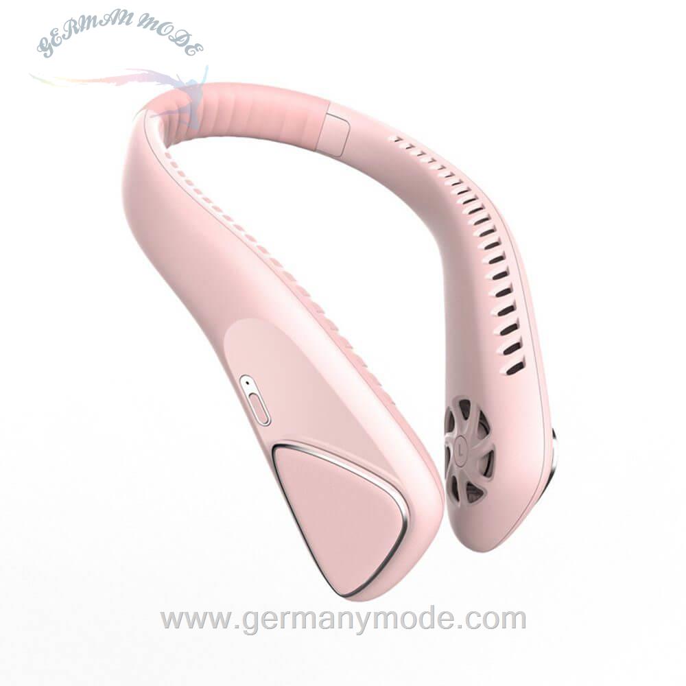 پنکه شارژی گردنی یوک تک YOCKTECH Turboventilator Mini Ventilator-Tragbarer Halsventilator/Rosa