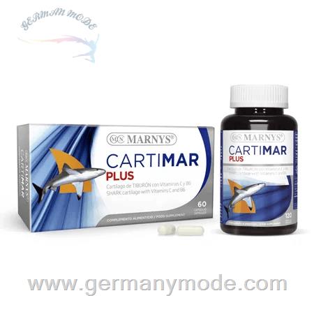 کپسول مکمل غذایی غضروف کوسه تقویت مفاصل 60 عددی مارنیس اسپانیا MARNYS Cartimar Plus 60 capsules MN317