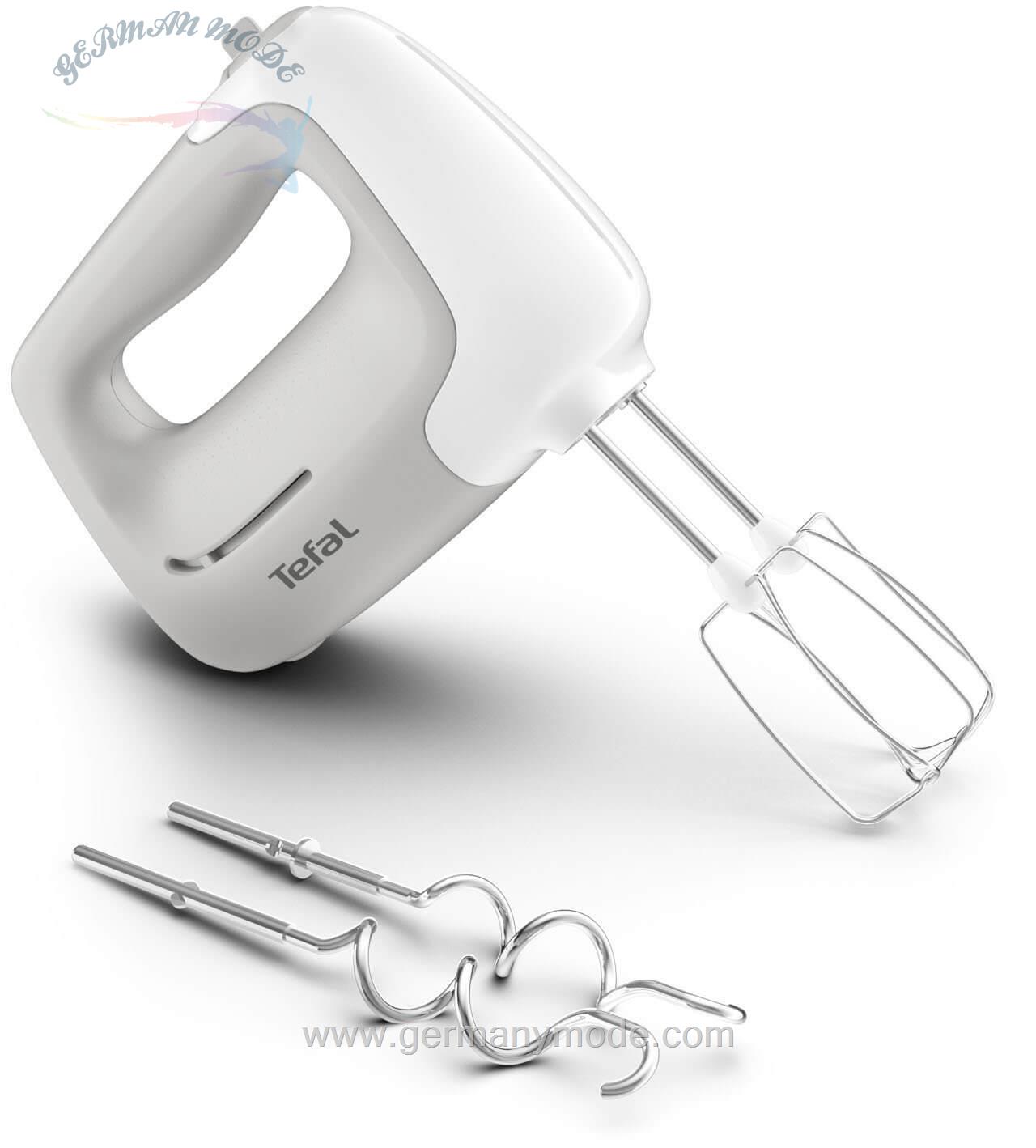 همزن برقی تفال فرانسه Tefal Handmixer HT450B Prep'Mix, 450 W, 5 Geschwindigkeiten