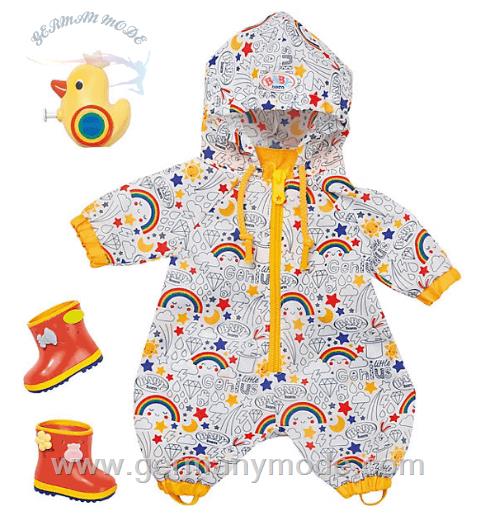 مجموعه لباس های عروسک Zapf Creation BABY born® Deluxe Matschanzug 43cm, Puppenkleidung