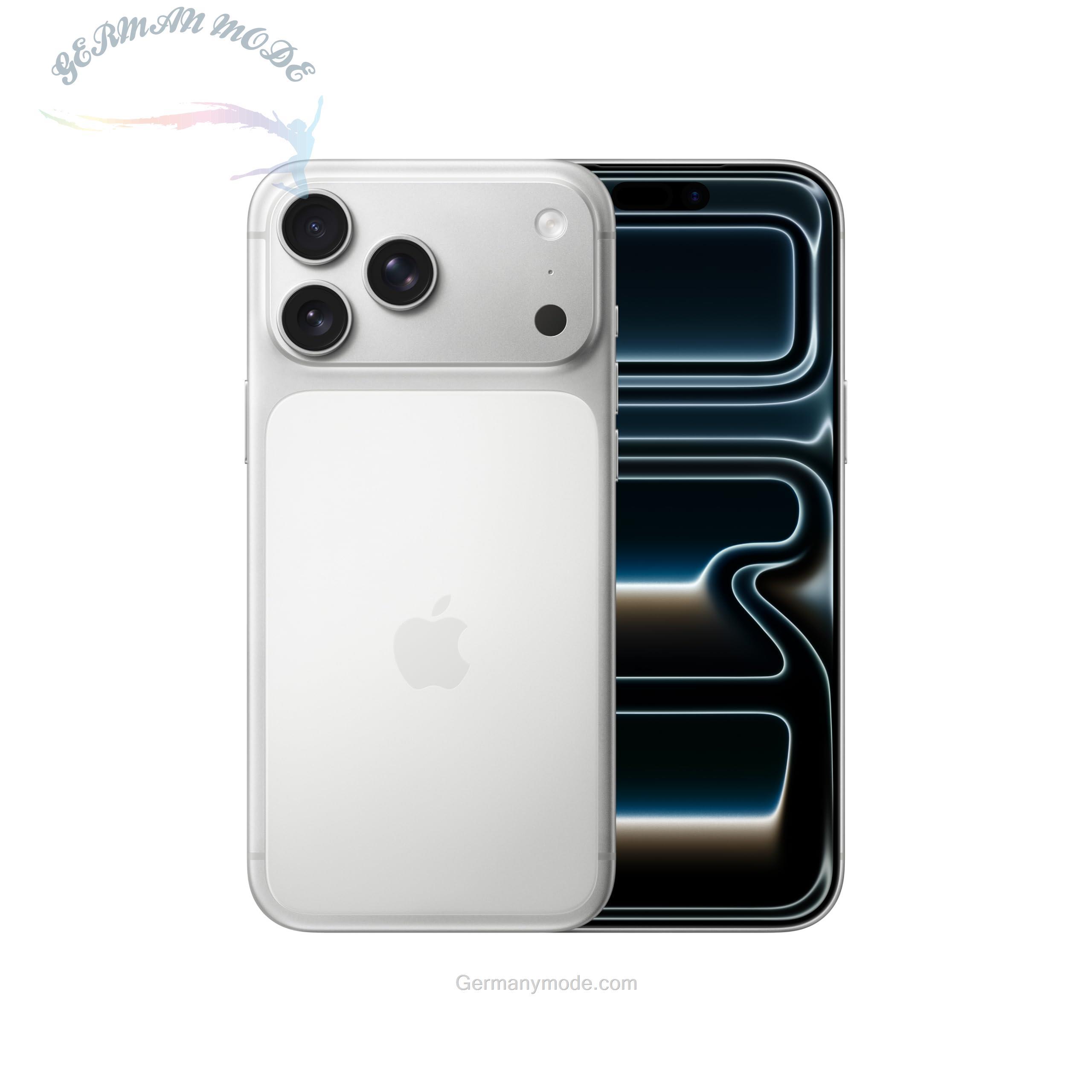موبایل آیفون ۱۷ پرو مکس اپل ۵۱۲ گیگابایت قابلیت ارتقاء، تراشه A19 Pro بهترین عمر باتری تاکنون در آیفون نقره ای Apple iPhone 17 Pro Max 512 GB