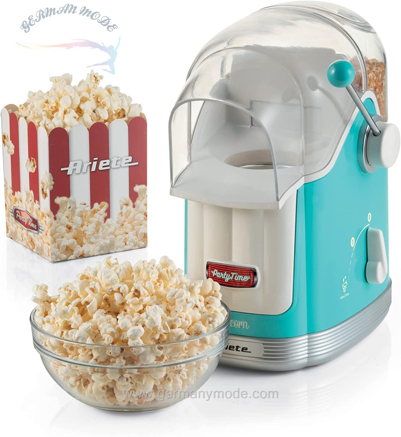 پاپ کورن ساز آریته ایتالیا Ariete 2958 Party Time Plastic Popcorn Maker