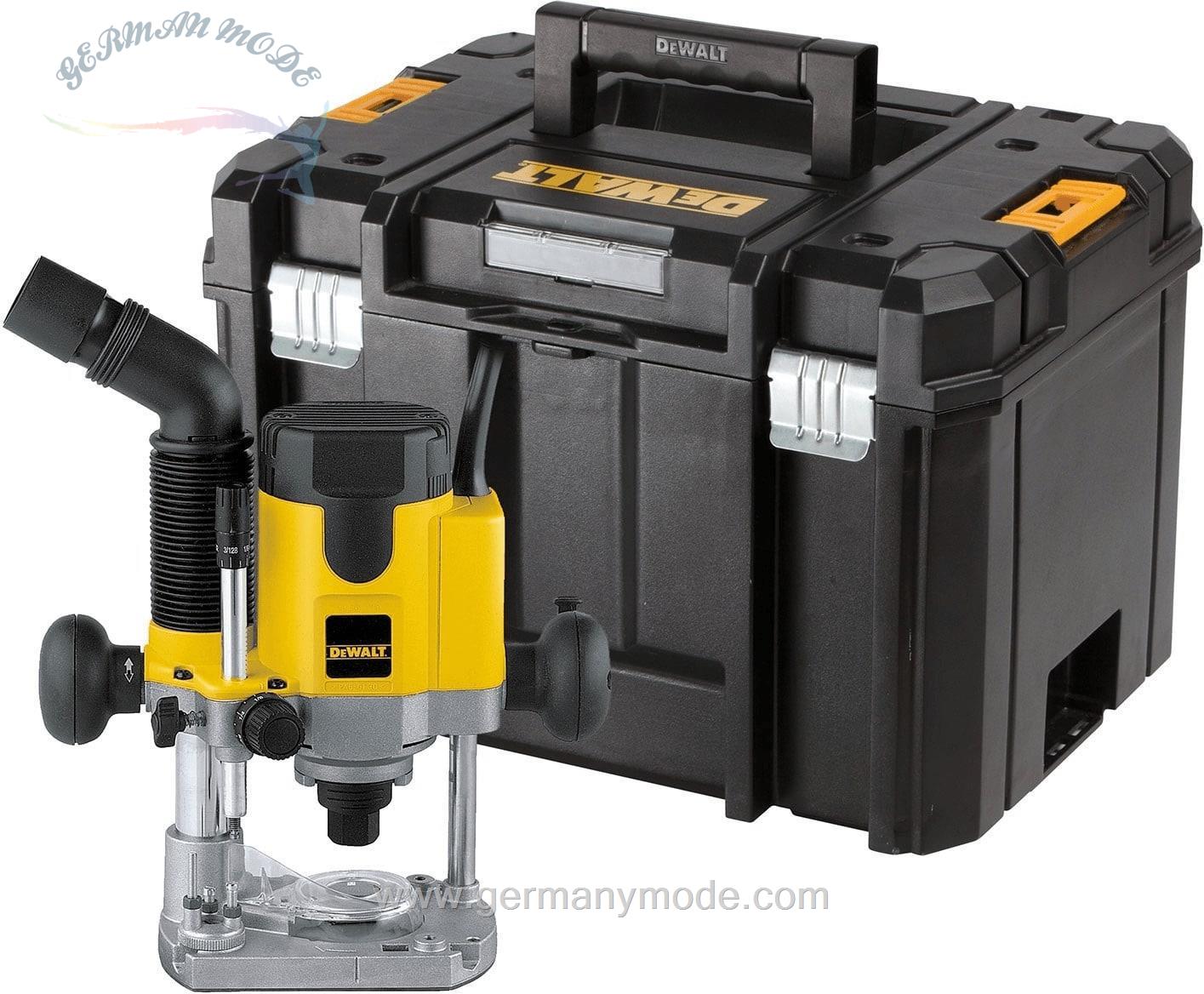 اور فرز نجاری شارژی دیوالت آمریکا DeWalt Oberfräse 1400 Watt elektr. in TSTAK DW622KT-QS